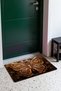 Door Mat with Gold Butterfly Motif, 40x60 cm, Non-Slip Sole, Decorative - 3
