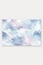 Lilac and Blue Watercolor Sky-Patterned Doormat, 40x60 cm, with Non-Slip Sole, Decorative - 5