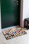 538 Colorful Butterflies Patterned Doormat, 40x60 cm, with Non-Slip Sole, Decorative - 3