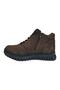 Leather Coffee Nubuck Unisex Men's and Women's Ankle Boots, casual shoes - Side-Zip Closure | 102-18810-m | New Season - 6