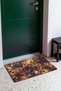 Coffee-Orange Polka Dot Leopard Print Doormat, 40x60 cm, with Non-Slip Sole, Decorative - 3