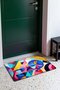 Colorful, Cheerful Geometric Patterned Doormat, 40x60 cm, with Non-Slip Sole, Decorative - 3