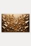 265 "Golden Butterfly Dance" Patterned Doormat, 40x60 cm, with Non-Slip Sole, Decorative - 5