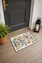 Colorful Butterfly Collection Patterned 496 Doormat, 40x60 cm, Non-Slip Sole, Decorative