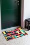 Colorful Retro Maze Geometric Patterned Doormat, 40x60 cm, Non-Slip Sole, Decorative - 3