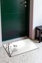 White Butterfly Spring Pattern 650 Doormat, 40x60 cm, Non-Slip Sole, Decorative - 3