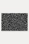 Gray and Black Mini-Polka Dot Textured Door Mat, 40x60 cm, with Non-Slip Sole, Decorative - 5