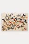 Red and Black Butterfly-Patterned Doormat, 40x60 cm, with Non-Slip Sole, Decorative - 5