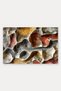 Terracotta Color Embossed Stone-Textured Doormat, 40x60 cm, with Non-Slip Sole, Decorative - 5