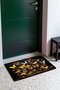 Yellow and Blue Butterflies Pattern 584 Doormat, 40x60 cm, Non-Slip Sole, Decorative - 3