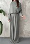 Khaki Cape Double Suit - 4