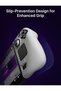 غطاء حماية من السيليكون لجهاز Steam Deck، مقبض Steam Deck، رمادي - 3