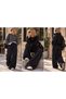 Women's clothing - lyocell - tencel fabric cotton wide-leg elastic waist pants - 3