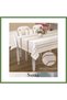Kapicino Sahra Model 160x220 cm Polyester Lace-Like Knit Linen Tablecloth, Elegant Dining Table HB006