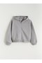 Quality Parts Hooded Girls' Zipper Sweatshirt from Çelebi Store