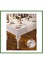 8-Person Dinner Set, 10-Piece Tablecloth, 160 × 220 cm, Elegant Table Set HB006