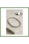 Silver-Colored Zircon Stone Cuba Chain-Style Men's Necklace HB006