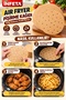 100 Sheets of 20.5 cm Air Fryer Baking Paper—Round-Hole, Non-Stick, Water-Resistant Air Fryer Paper - 3