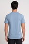 Men Sportswear Fit Short Sleeve Outdoor T-Shirt, Light Blue - 4