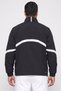 Men Sportswear Fit Long Sleeve Outdoor Jacket, Black - 4