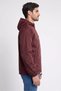 Men Brand Logo Windbreaker Jacket, Maroon - 3