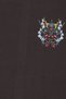 Men Crew Neck Short Sleeve Graphic Print T-Shirt, Dark Grey - 5