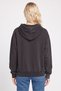 Women Solid Long Sleeve Hoodie, Grey - 4