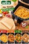 50 Pieces 20,1X20,1 cm Air Fryer Baking Paper Perforated Square Non-Stick Greaseproof Paper - 2
