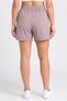 Women Sportswear Fit Training Shorts, Mauve - 4