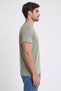 Men Crew Neck Short Sleeve Plain T-Shirt, Sage Green - 3