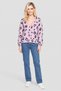 Women V-Neck Animal Print Cardigan, Multicolor - 2