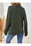 Trendy long-sleeved, collared, Button-Front blouse - 3