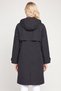 Women Solid Trench Coat, Navy - 4