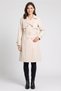 Women Solid Trench Coat, Beige - 2