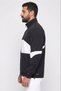 Men Sportswear Fit Long Sleeve Outdoor Jacket, Black - 3