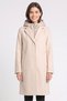 Women Textured Trench Coat, Beige