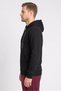 Men Sportswear Fit Long Sleeve Outdoor Full Zip Hoodie, Black - 3