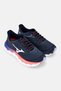 Women Wave Horizon 8 Lace Up Running Shoes, Navy - 2