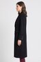 Women Plain Trench Coat, Black - 3