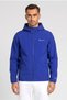 Men Sportswear Fit Outdoor Soft Shell Jacket, Royal Blue