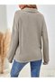 Trendy long-sleeved, collared, Button-Front blouse - 3