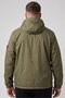 Men Brand Logo Windbreaker Jacket, Olive - 4