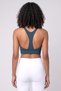 Women Lightly Padded Training Sports Bra, Teal Green - 4