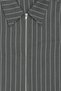Women Spread Collar Stripe Jacket Shirt, Multicolor - 5