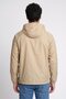 Men Brand Logo Windbreaker Jacket, Beige - 4