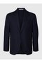 Einreihiger Blazer Woll Patch-Taschen - 2