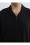 Quality Pieces from Çelebi Store Large Size Cuban Roba Collar Short Sleeve Muslin Men's Shirt - 8