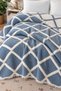 Liora 7-Layer Muslin Bedspread, Double Size, Geometric Patterned, 230x250 cm - 2