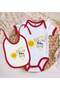 BK Kids "No Worries, My Aunt Will Take Care of It" Red Baby Bodysuit and Bib Gift Set - 1 - 2