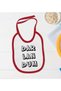 BK Kids Darlandum-Designed Red Baby Bodysuit and Bib Gift Set—2 - 3